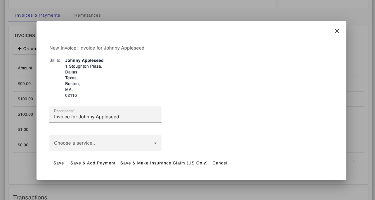 Invoice 1