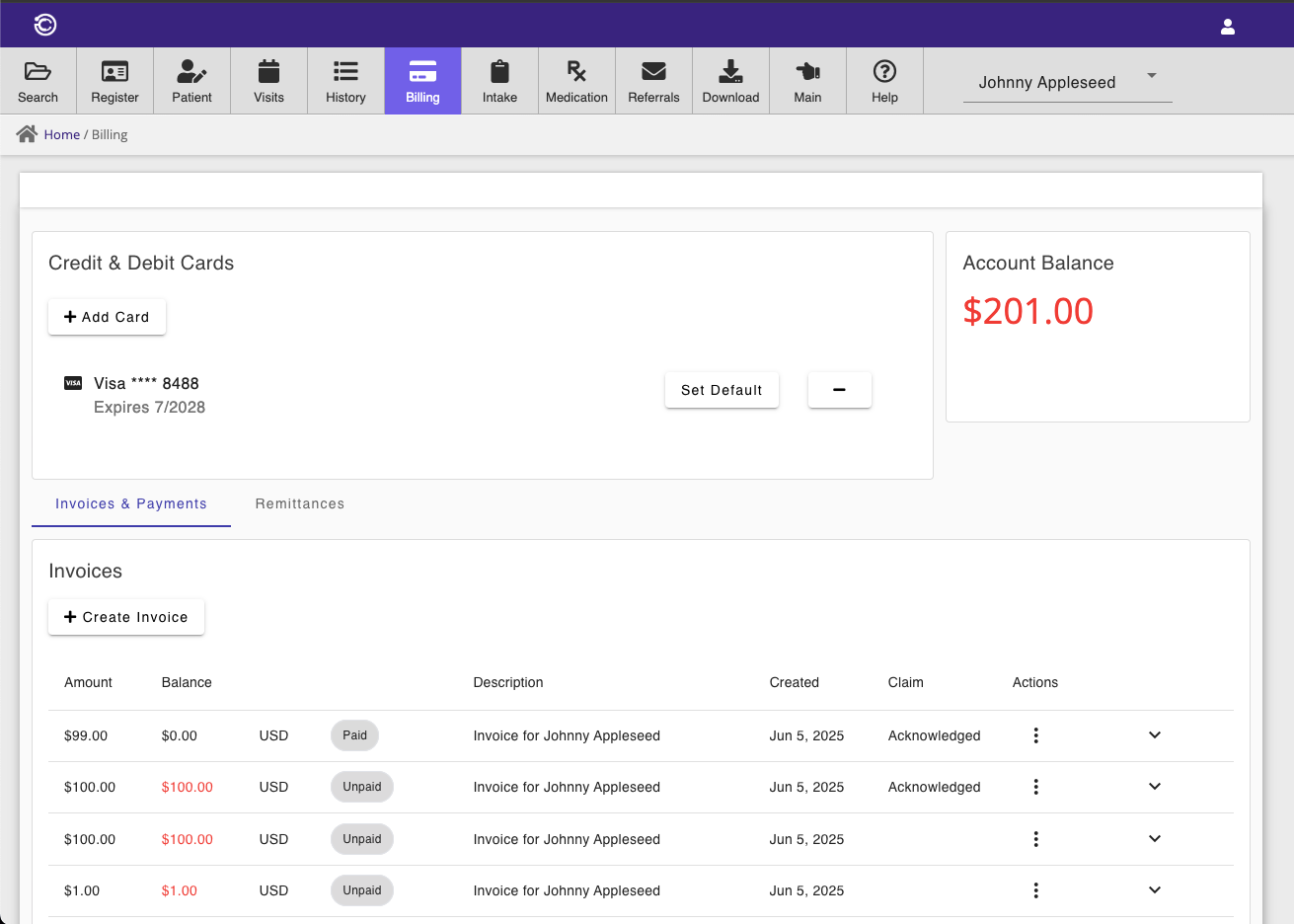 Invoice 1