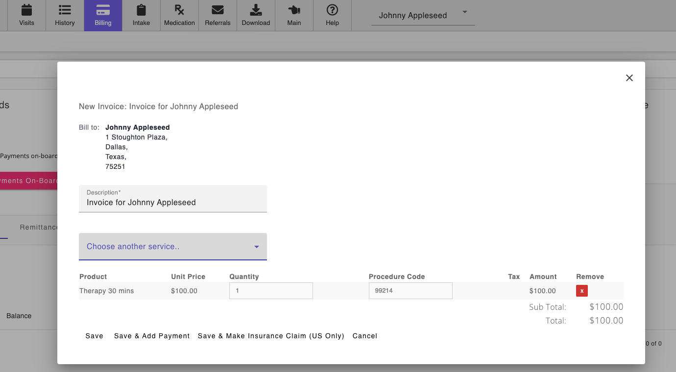 Invoice 1